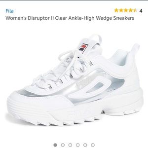 Fila Disruptor Clear Ankle High Sneaker